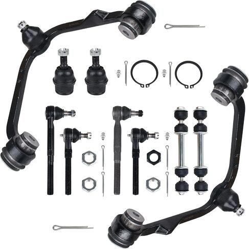 Autoround RK8726 RK8728 Front Upper Control Arm Kit Fit for Ford Expedition 1997-2002/ F-150 97-03/ F-250 97-99, Lincoln Navigator 98-02/ Blackwood 2002, RWD Only in Kuwait