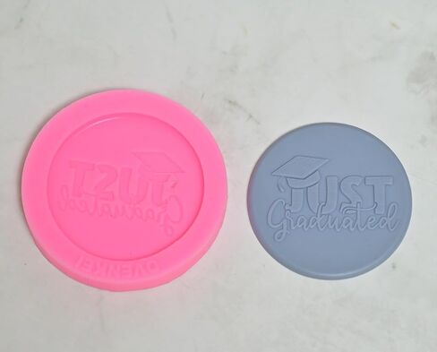 Graduation Fondant Stamp, Just Graduated Embosser for Cake Decorating in Saudi Arabia