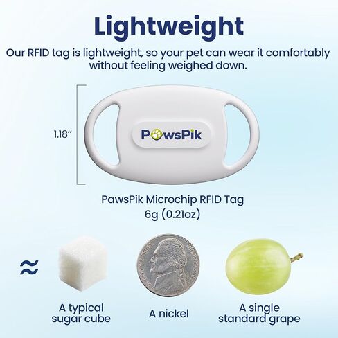 PAWSPIK RFID Microchip Tag for PawsPik Automatic Microchip RFID Cat Feeder in Kuwait