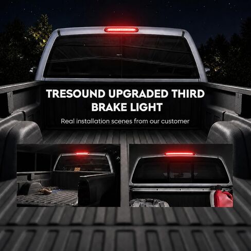 مصباح ضوء البضائع Tresound High Mount Stop Cargo لـ 2002-2012 شيفروليه أفالانش Led ضوء شاحنة بيك اب الفرامل الثالثة (عدسة حمراء) in Kuwait