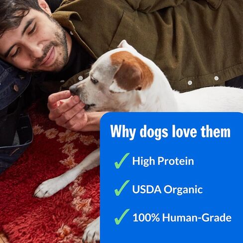 PetPlate Beef and Sweet Potato Bites, Human Grade Dog Treats, All Life Stages, Grain-Free, Organic and Real Ingredients, High Protein, Healthy Snacks (Pack of 1, 4.5 Ounce) in Kuwait