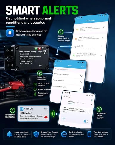 TXL 2A 12V Onboard Battery Charger and Maintainer in Kuwait