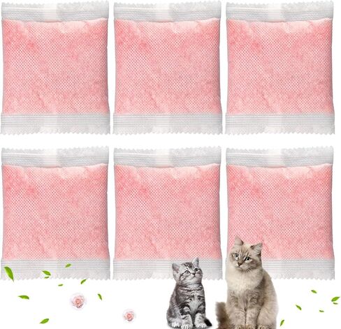 14 Pack Cat Litter Box Odor Eliminator Refills - Compatible with Whisker OdorTrap Pods, Fits Litter Robot 4 Filter Pockets & Litter Robot 3 Waste Drawers in Saudi Arabia