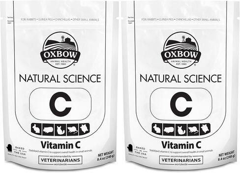 Oxbow Natural Science Vitamin C Supplement for Guinea Pigs 4.2oz, Pack of 3 in Kuwait