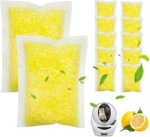 16 Packs Cat Litter Deodorizer Compatible with Whisker Odor Trap Pack Refills Litter Robot 4 Filter, Cat Litter Odor Eliminator for Self-Cleaning Litter Box Accessories, Cat Box Deodorizer in Saudi Arabia