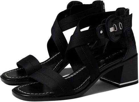 Donald Pliner Women's Heeled Sandal, Black, 7.5 in Kuwait