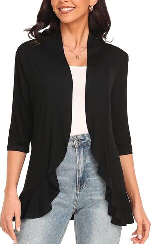 Argstar Women's 3/4 Sleeve Cardigan (S-3XL) in Kuwait