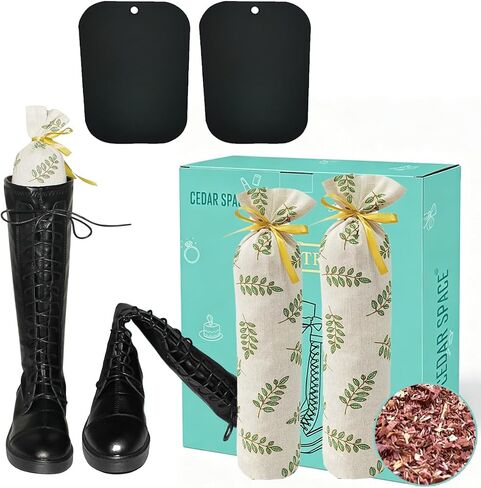 Boot Shapers for Tall Boots Women,Boot Trees Cedar Freshner,Inserts Boots Support for Women 100% Cedar Wooden Sachets Bags in Kuwait