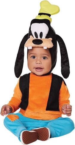 Spirit Halloween Mickey and Friends Baby Goofy Costume | Officially Licensed | Group Costume | Goofy Cosplay | Disney in Kuwait
