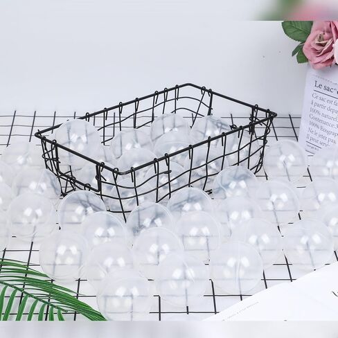 TRENDBOX 100 Ocean Balls for Babies Kids Children Soft Plastic Birthday Parties Events Playground Games Pool (Transparent) in Kuwait