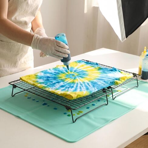 Portable Folding Tie Dye Rack for Shirts and Bags with Nonslip Pad in Saudi Arabia