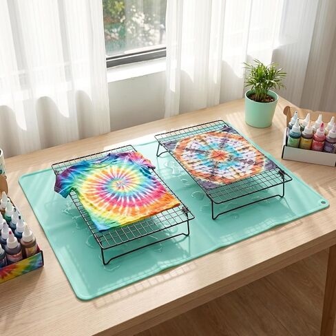 Portable Folding Tie Dye Rack for Shirts and Bags with Nonslip Pad in Saudi Arabia
