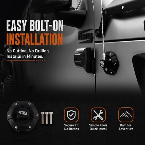 Maiker Compatible with Radio Antenna Base Cover 2007-2023 Jeep Wrangler JK JKU JL JLU Gladiator JT(ABS, Black) in Kuwait
