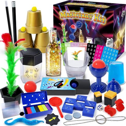 PATIFEED Magic Kit, 50+ Magic Tricks for Kids in Saudi Arabia