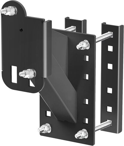 Qualward Spare Tire Carrier, Spare Tire Bracket for Trailer, Powder Coat Steel Black, Fits 4 & 5 & 6 Lugs Trailer Wheels on 4", 4.5'', 4.75'', 5'' and 5.5'' Bolt Patterns in Kuwait
