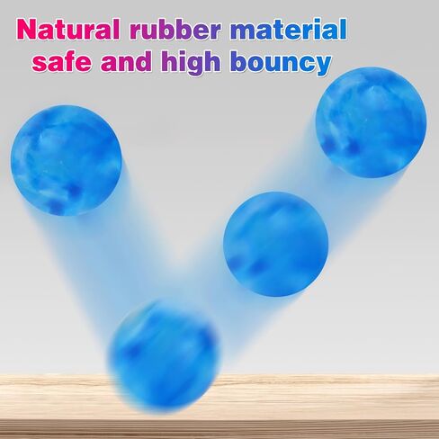 24pcs Bouncy Balls for Kids 3-5 4-8 8-12 Party Goodie Bag Stuffers Gifts in Saudi Arabia
