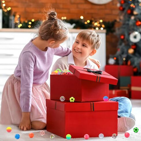 24pcs Bouncy Balls for Kids 3-5 4-8 8-12 Party Goodie Bag Stuffers Gifts in Saudi Arabia