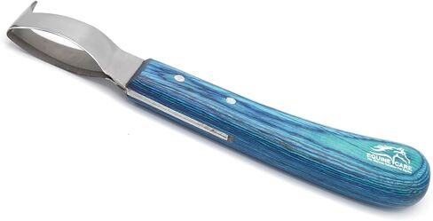 Equine Care Loop Hoof Knife with Hoof Pick, J2 Stainless Steel, Either Hand in Saudi Arabia