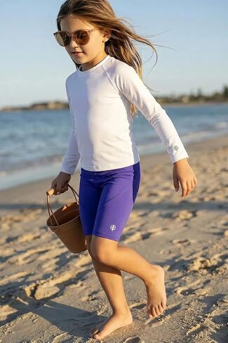 Coolibar UPF 50+ Kids' Wave Swim Shorts - Sun Protective in Kuwait