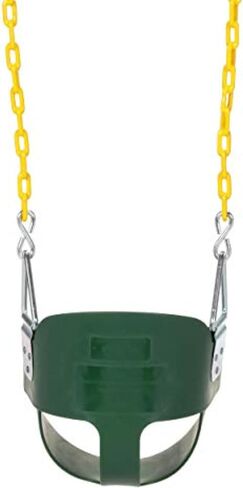 Eastern Jungle Gym High Back Half Bucket Toddler Swing Seat, Green in Saudi Arabia