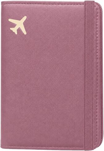 ZOPPEN Passport Holder Wallet, Passport Cover Travel Wallet Women Travel Essentials Accessories Document Organizer Travel Must Haves Rfid Blocking Cover Case for Women and Men, Blue in Kuwait