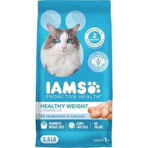 IAMS Proactive Health Healthy Weight Dry Cat Food, Chicken, 3.5 lb in Kuwait