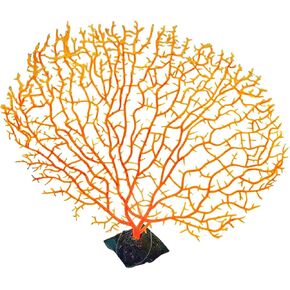 Artificial Coral Branch Decor Faux Reef Sea Fan Decorations for Aquariums Fish Tanks Landscape Ornament in Saudi Arabia