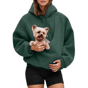 Snack Hoodie With Pouch,Pet Pouch Hoodie,Cat Dog Kangaroo Pouchs Hoodies in Saudi Arabia