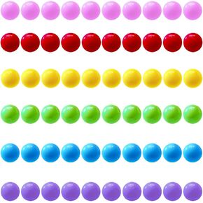 60 Pcs Chinese Checkers Marbles Balls in 6 Colors,14mm Game Replacement Balls for Marble Run, Marbles Game Home Decoration in Saudi Arabia