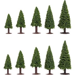 10pcs Scenery Landscape Model Trees Train Landscape Miniature Diorama Tree in Saudi Arabia