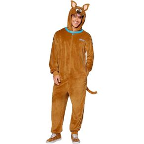 Spirit Halloween Scooby-Doo Adult Scooby-Doo Union Suit Costume | Officially Licensed | One Piece Outfit | Group Costume in Saudi Arabia