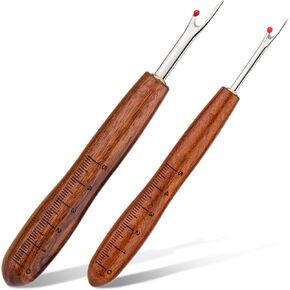 Seam Rippers for Sewing, Wood Handle Stitch Remover Tool, Small in Kuwait