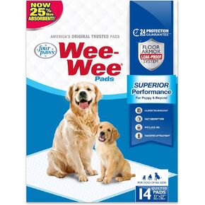 Four Paws Wee-Wee Superior Performance Dog Pee Pads, 200 Count in Saudi Arabia