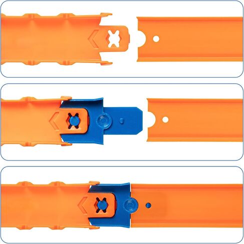 Speed Snap to Classic Track Adapter 8-Pack Compatible with Hot Wheels Track in Kuwait