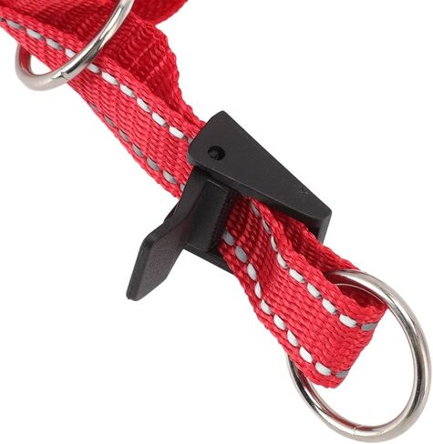 Atyhao Dog Collar Dog Halter Collars Headcollars with Safety Strap, Pet Headcollar Stops Pets from Pulling for Outdoor Walk (L) in Kuwait