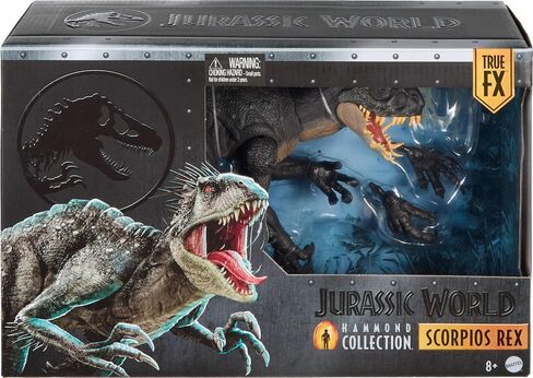 ​Mattel Jurassic World Hammond Collection Scorpios Rex Action Figure in Saudi Arabia