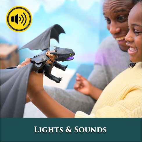 Dreamworks Dragons Ultimate Plasma Blast Toothless Interactive Dragon Toy in Saudi Arabia
