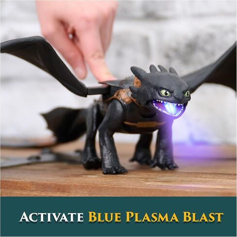 Dreamworks Dragons Ultimate Plasma Blast Toothless Interactive Dragon Toy in Saudi Arabia