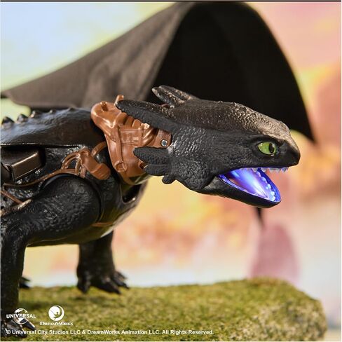 Dreamworks Dragons Ultimate Plasma Blast Toothless Interactive Dragon Toy in Saudi Arabia