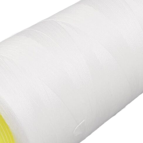 Hidyliu Serger Thread, 4 Pack Durable Polyester White in Kuwait