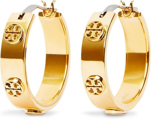 Tory Burch Women's Miller Stud Hoop Earrings in Kuwait