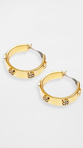 Tory Burch Women's Miller Stud Hoop Earrings in Kuwait
