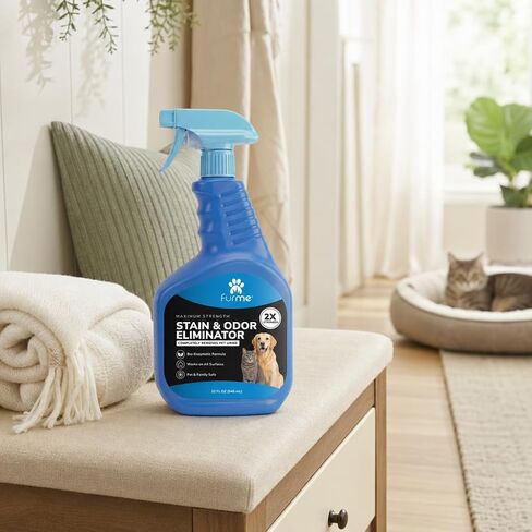 FURME Enzyme Stain & Odor Eliminator, 32 Fl Oz, Maximum Strength Formula in Saudi Arabia