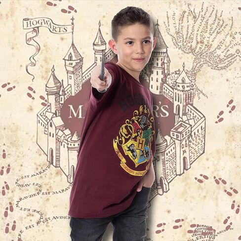 Harry Potter Hogwarts Crest Short-Sleeve Youth Boys' Graphic Tee T-Shirt in Kuwait