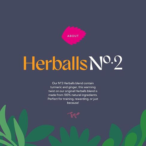 Hilton Herbs Herballs No.2 - Turmeric & Ginger All-Natural Treats for Horses 2kg (4.4lb) Bag, Equine Supplement in Saudi Arabia