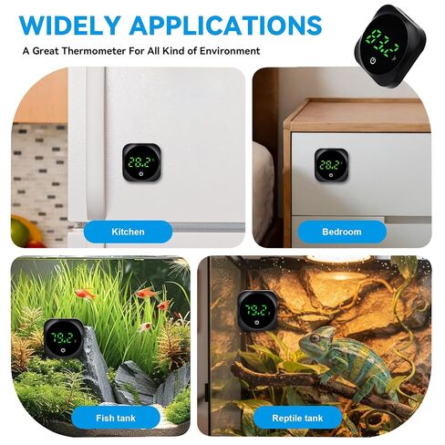 Digital Aquarium Thermometer, Stick-on Fish Tank Water Thermometer in Saudi Arabia