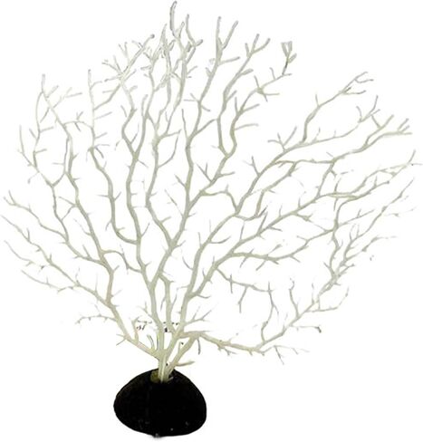 Artificial Coral Branch Decor Faux Reef Sea Fan Decorations for Aquariums Fish Tanks Landscape Ornament in Saudi Arabia
