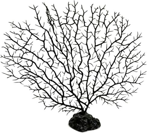 Artificial Coral Branch Decor Faux Reef Sea Fan Decorations for Aquariums Fish Tanks Landscape Ornament in Saudi Arabia