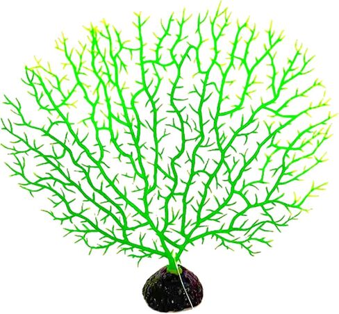 Artificial Coral Branch Decor Faux Reef Sea Fan Decorations for Aquariums Fish Tanks Landscape Ornament in Saudi Arabia