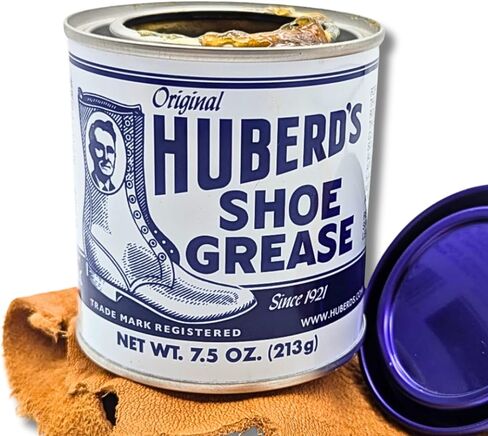 Huberd’s Shoe Grease (7.5oz) - Leather conditioner and waterproofer since 1921. Waterproofs, softens and conditions boots, shoes, bags, belts, jackets, car seats, gloves, furniture, saddles and tack. in Kuwait